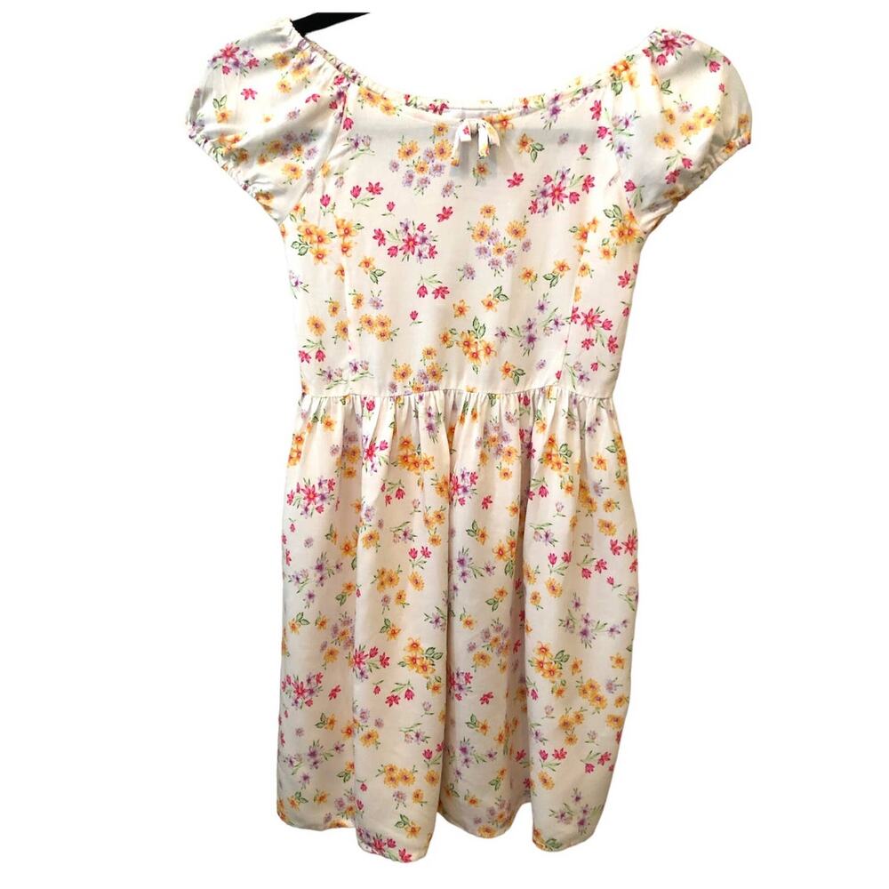 The Children’s Place Dress White All over Floral Size M 6X/ 7- NEW